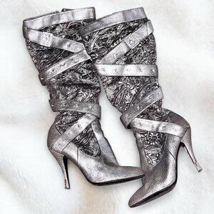 Baby Phat Women's Silver Boots